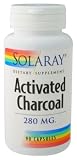 Solaray - Activated Charcoal, 280 mg, 90 capsules Capsules capsules