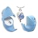 Dolphin Crystal Pendant Necklace With Velour Gift Box