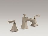 KOHLER T428-4V-2BZ Memoirs Stately Deck-Mount Bath Faucet Trim for High-Flow Valve with Diverter Spo