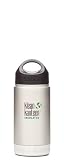 Klean Kanteen Wide Mouth Insulated Water Bottle with Loop Cap (12-Ounce)