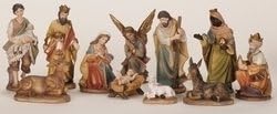 11pc St 6" Color Nativity Set-0182DS-34997