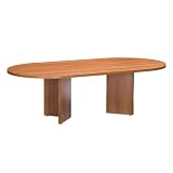 Oval Conference Table 8' Wide x 4' Deep