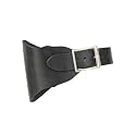 Medieval Black Leather Dagger Dirk Knife Frog