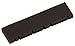 Folkcraft Mountain Dulcimer Nuts and Bridges, Brown Delrin, 1 3/8