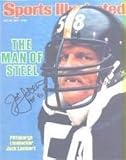 Jack Lambert Autographed/Hand Signed Sports Illustrated Magazine (Pittsburgh Steelers)