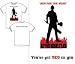 Shaun Of The Dead Silhouette Dramatic Horror Comedy Adult White T-Shirt