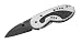 Kyocera one Hand Knife, ceramic Blade, Aluminium, Clip