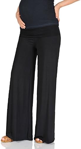 Beachcoco Women's Maternity Wide Leg Boho Palazzo Gaucho Pants