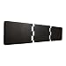 Tough Guy Polyurethane Anti-Fatigue and Anti-Slip Interlocking Mat, Center Section, Black