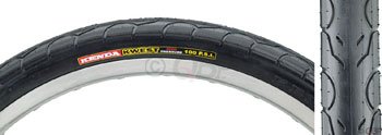 Kenda Kwest Commuter/Recumbant Bicycle Tire (High Pressure, Wire Beaded, 20x1.5)