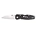 SOG Specialty Knives & Tools EL10-CP Contractor I Knife with Straight Edge Folding 2.625-Inch Steel Blade and Black Aluminum Handle, Satin Finish