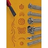 The Leather Factory Nature Tand Stamp Kit - 7 Pkg