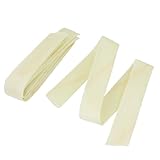 uxcell　グラスファイバー絶縁スリーブ　断熱スリーブ　電線　PVC　３本入り　ベージュ　ピンク