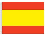 Valley Forge Nylon 3-Foot by 5-Foot Spain Flag