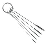 3.5' Nylon Precision Brush Set for Cleaning Airbrushes, Spray Guns, & Tattoo Tube Tip
