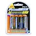 Power2000 2900mAh AA Rechargeable Batteries (4 Pack)