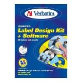 Verbatim CD Label Design Kit & Software (12 labels & 6 inserts)