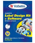 Verbatim CD Label Design Kit & Software (12 labels & 6 inserts)