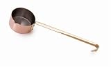Mauviel Cuprinox Pour La Table 0.3-Quart Small Saucepan with 13.6-Inch Long Handle