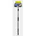 Carrand  93072  10" Quad Brush Aluminum Handle (Chrome w/ Metal Tip)  75" w/ Insta-action On/Off