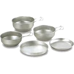 ユニフレーム(UNIFLAME) トレイルアルミ食器セット5 668450