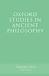Oxford Studies in Ancient Philosophy: Volume XXIX: Winter 2005 (Oxford Studies in Ancient Philosophy)