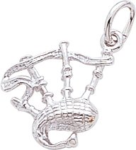Bagpipes Charm by Rembrandt Charms
