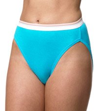 Hanes Sporty Hi-Cut Brief 4 Pack - p430sc