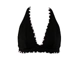 JLO by Jennifer Lopez Black or Pink Reversible Halter Swimsuit-top L