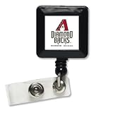 ARIZONA DIAMONDBACKS RETRACTABLE BADGE HOLDER KEYCHAIN