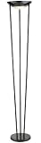 Adesso Odyssey Tall Floor Lamp Black