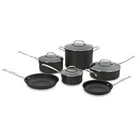 Cuisinart 66-10 Chef's Classic Nonstick Hard-Anodized 10-Piece Cookware Set