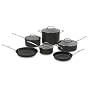 Cuisinart Chef's Classic Nonstick Hard-Anodized 10-Piece Cookware Set