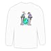 Long Sleeve T-shirt with couple, globe, dance