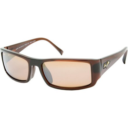 Maui Jim Akamai Sunglasses,Rootbeer Frame/HCL Bronze Lens,one size