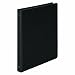 Wilson Jones Basic Round Ring Binder, 0.5 Inch Capacity, Letter Size, Black (W368-13NB)