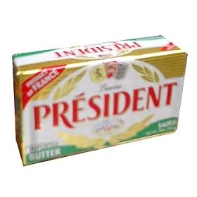 President Imported SALTED Butter, 7oz (199g)