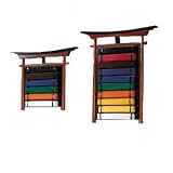 Sporting Goods : Wall Mountable Solid Wood 6 Belt Display