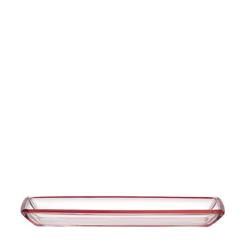 LEONARDO 045424 Schale Corner 41 cm rot Preisvergleich