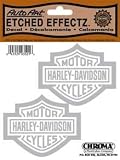 Harley Davidson Etched Effectz Bar and Shield