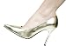 SALE Monroe Hollywood Heels Gold Metallic P.U. Size: 10 sexy shoes