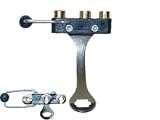 Deluxe 3-prong epee socket, GOLD-plated connectors