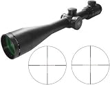 Hawke Sport Optics Eclipse 6-24x50AO Scope, Illuminated Mil-Dot Reticle, 1/4 MOA, 30mm Tube