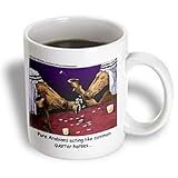 Londons Times Funny Animals Cartoons - Horse Gambling - Mugs