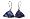 Womens Camouflage Swimwear Blue Camo Bikini Tops