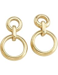 14K Yellow Gold Metal Fashion Earring