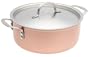 Calphalon Tri-Ply Copper 5-Quart Saucier with Stainless Lid