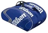 Wilson (K)Tour Super Six Racquet Bag (Blue)