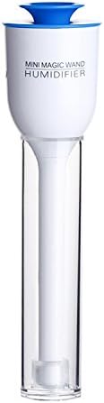 Lxyus Portable USB Mini Magic Wand Stick Ultrasonic Aromatherapy Essential Oil Diffuser Purifier Humidifier with LED Indicator Light(White)