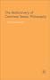 The Rediscovery of Common Sense Philosophy